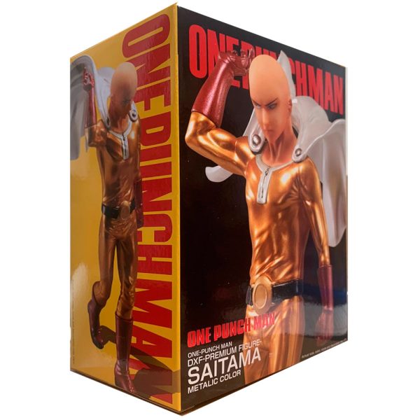 ONE PUNCH MAN DXF - PREMIUM FIGURE - SAITAMA - METALIC COLOR - Imagen 4