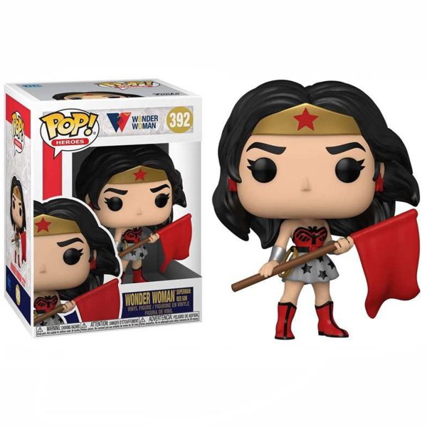FUNKO POP WW 80TH - WONDER WOMAN (SUPERMAN:REDSON) #392