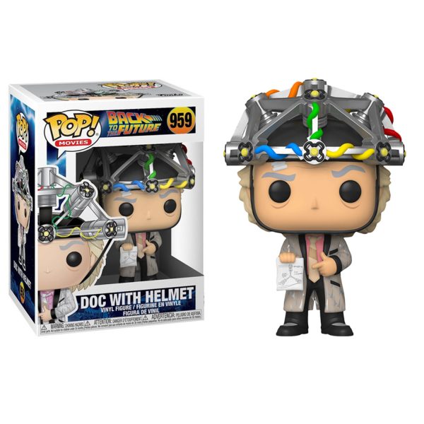 FUNKO POP BACK TO THE FUTURE - DOC WITH HELMET #959