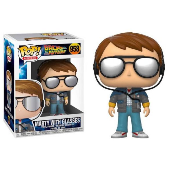 FUNKO POP BACK TO THE FUTURE – MARTY WITH GLASSES #958