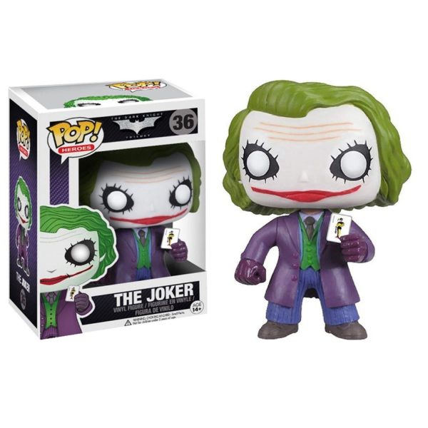 FUNKO POP BATMAN DARK KNIGHT TRILOGY - THE JOKER #36
