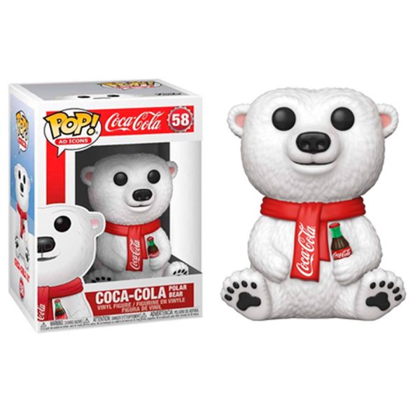 FUNKO POP COCA COLA - COCA COLA POLAR BEAR #58
