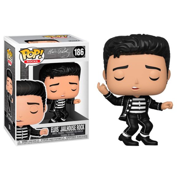 FUNKO POP ELVIS PRESLEY - ELVIS JAILHOUSE ROCK #186