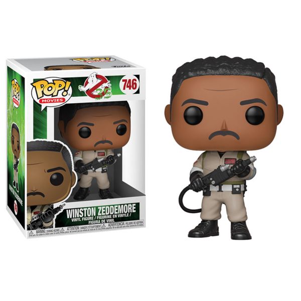 FUNKO POP GHOSTBUSTERS - WINSTON ZEDDEMORE #746