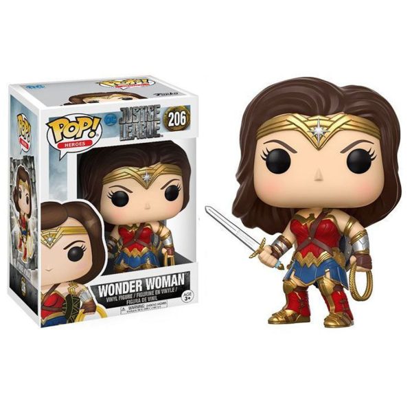 FUNKO POP JUSTICE LEAGUE – WONDER WOMAN #206