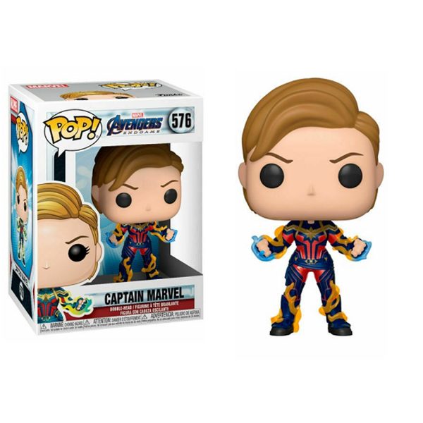 FUNKO POP MARVEL AVENGERS ENDGAME - CAPTAIN MARVEL #576