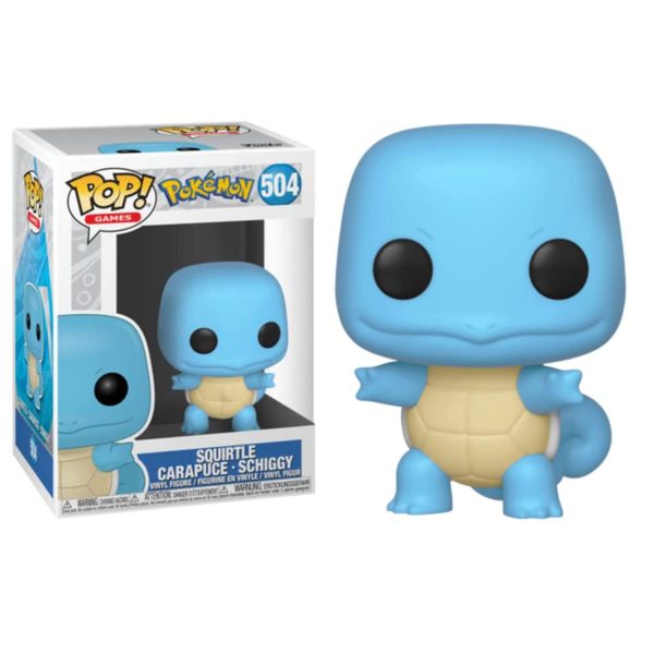FUNKO POP : POKEMON – SQUIRTLE #504