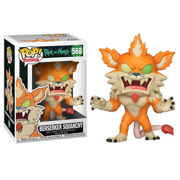 FUNKO POP RICK & MORTY- BERSERKER SQUANCHY #568