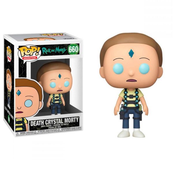 FUNKO POP RICK & MORTY- DEATH CRYSTAL MORTY #660