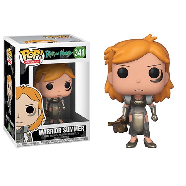 FUNKO POP RICK Y MORTY – WARRIOR SUMMER #341