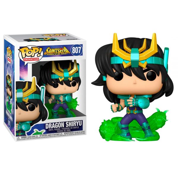 FUNKO POP SAINT SEIYA - DRAGON SHIRYU #807