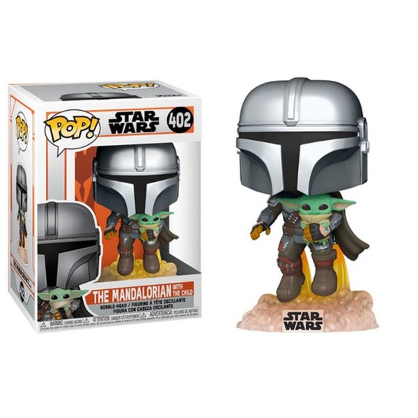 FUNKO POP STAR WARS - THE MANDALOREAN WITH THE CHILD #402