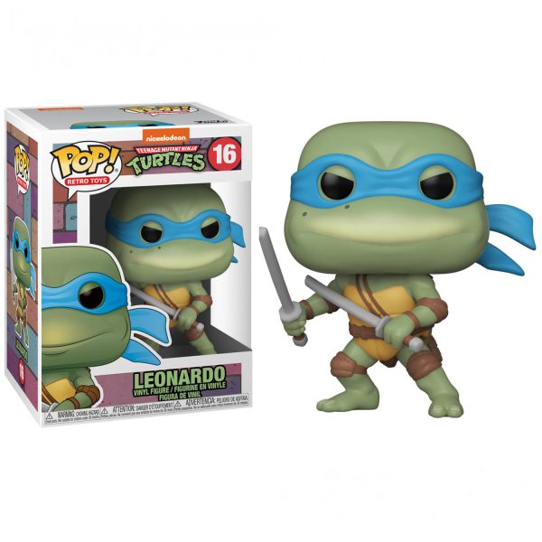 FUNKO POP TEENAGE MUTANT NINJA TURTLES - LEONARDO #16