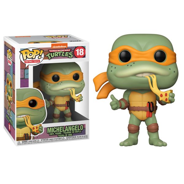 FUNKO POP TEENAGE MUTANT NINJA TURTLES – MICHELANGELO #18