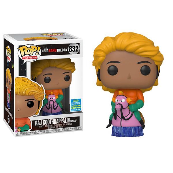 FUNKO POP THE BIG BANG THEORY - RAJ KOOTHRAPPALI #832