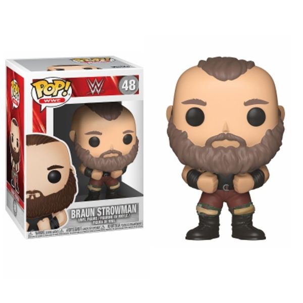 FUNKO POP WWE - BRAUN STROWMAN #48
