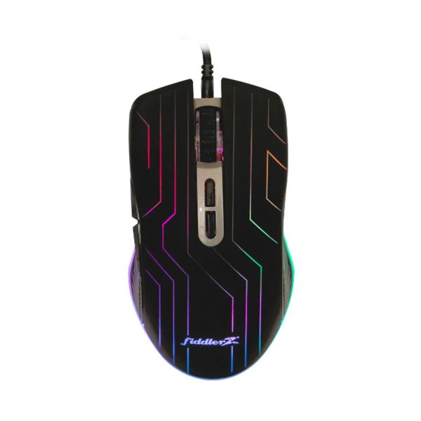 MOUSE GAMER OPTICO 7D RETROILUMINADO FIDDLER Z