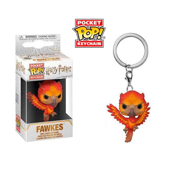 POP KEYCHAIN HARRY POTTER-FAWKES