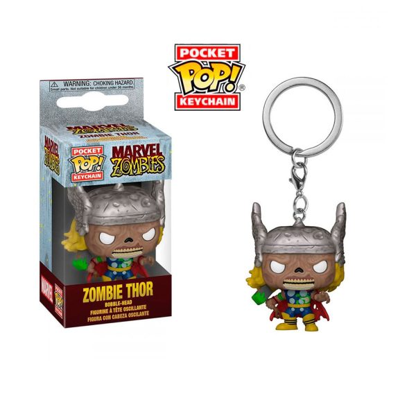 POP KEYCHAIN MARVEL ZOMBIES- THOR