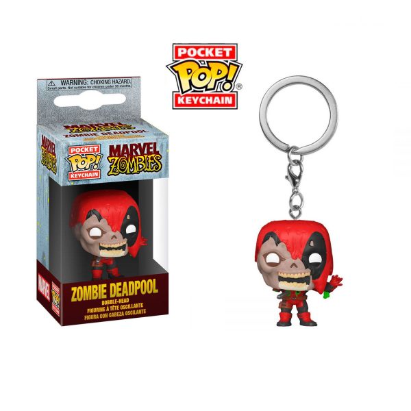 POP KEYCHAIN MARVEL ZOMBIE - DEADPOOL