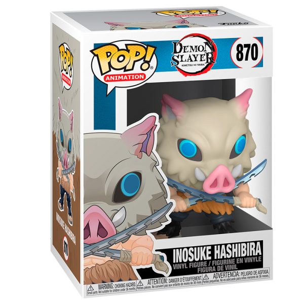 FUNKO POP DEMON SLAYER- INOSUKE HASHIBIRA #870 - Imagen 3