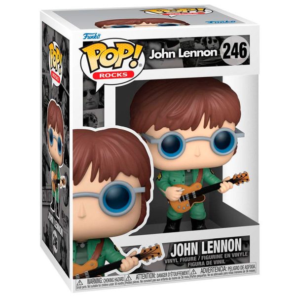 FUNKO POP JOHN LENNON - MILITARY JACKET #246 - Imagen 3