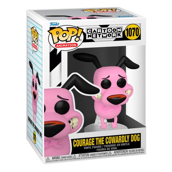FUNKO POP COURAGE - COURAGE THE COWARDLY DOG #1070 - Imagen 3