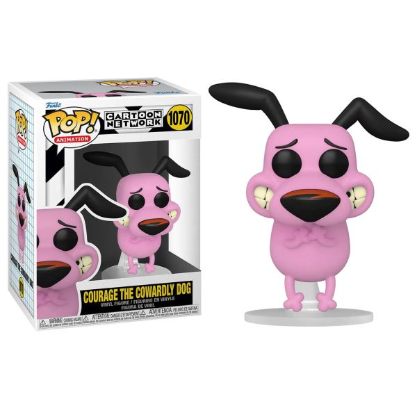 FUNKO POP COURAGE - COURAGE THE COWARDLY DOG #1070