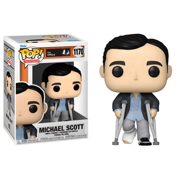 FUNKO POP THE OFFICE - MICHAEL STANDING WITH CRUTCHES #1170