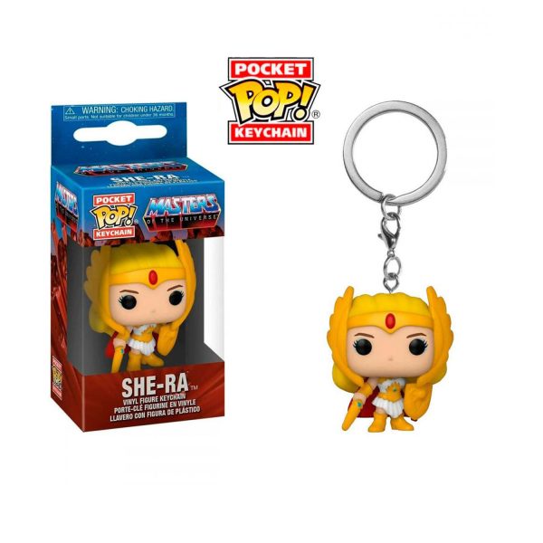 POP KEYCHAIN MASTERS OF THE UNIVERSE- CLASSIC SHE-RA