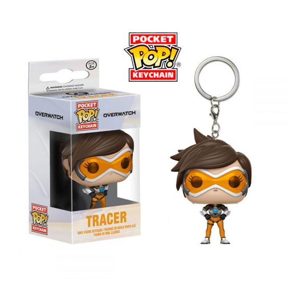 POP KEYCHAIN OVERWATCH - TRACER