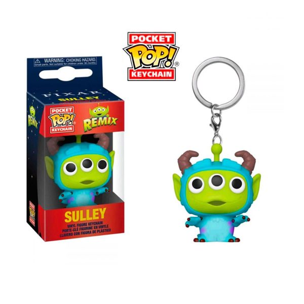 POP KEYCHAIN PIXAR - ALIEN AS SULLEY