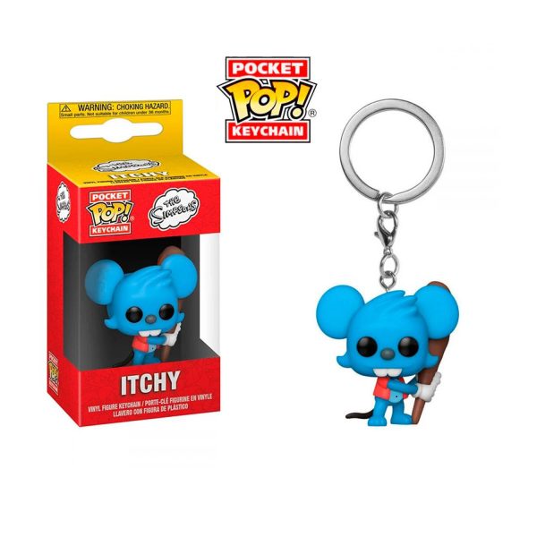 POP KEYCHAIN SIMPSONS - ITCHY