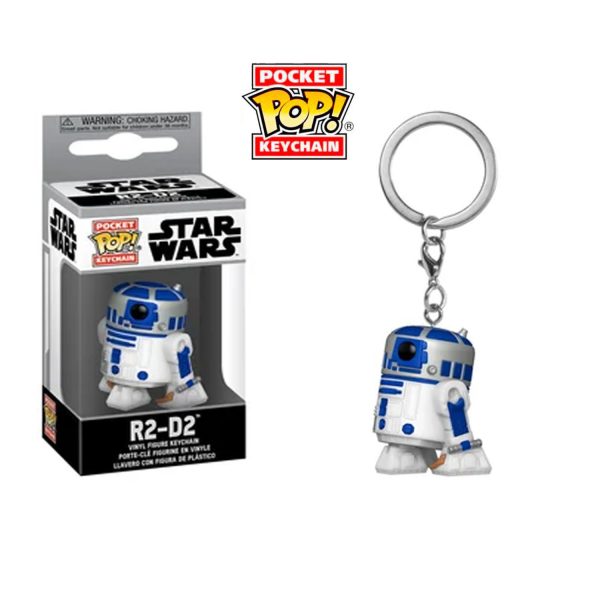 POP KEYCHAIN STAR WARS- R2-D2
