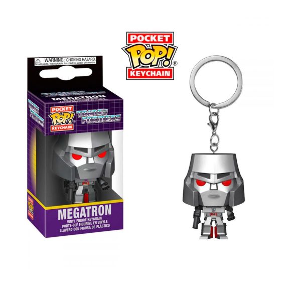 POP KEYCHAIN TRANSFORMERS- MEGATRON