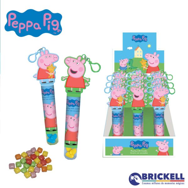 LLAVERO TUBO CARAMELO PEPPA PIG- PEPPA - Imagen 2