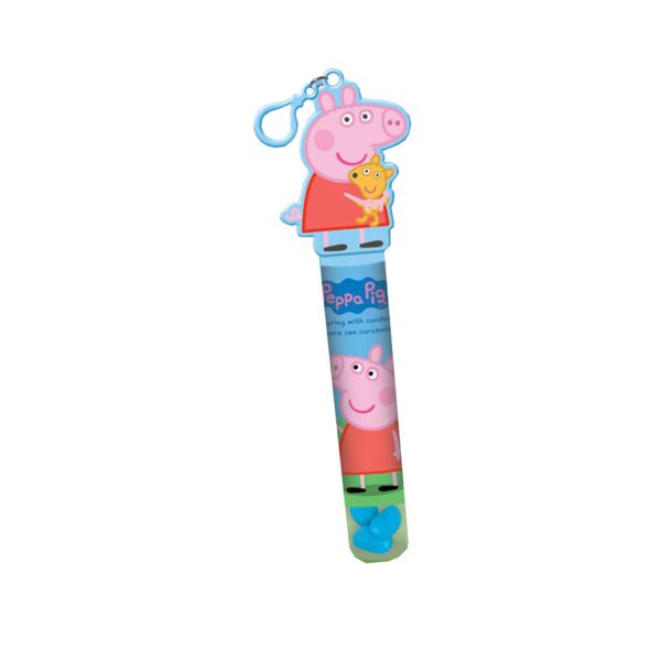 LLAVERO TUBO CARAMELO PEPPA PIG- PEPPA Y TEDDY