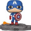 FUNKO POP DELUXE: AVENGERS - CAPTAIN AMERICA (ASSEMBLE) 6" #589 - Imagen 2