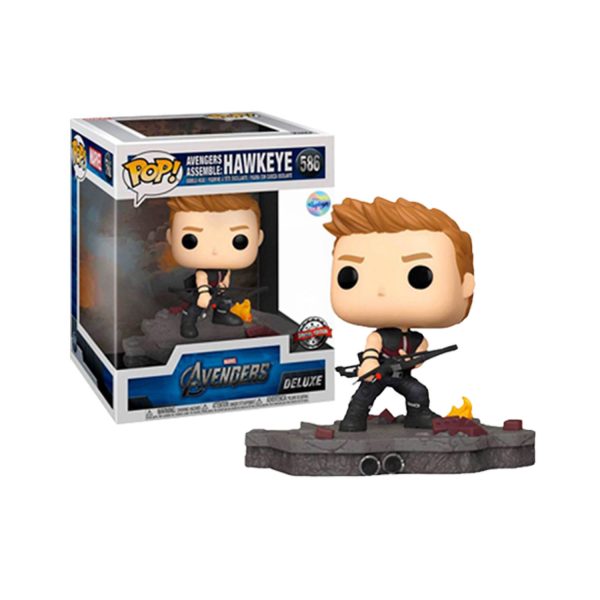 FUNKO POP DELUXE: AVENGERS - Hawkeye (ASSEMBLE) 6" #586