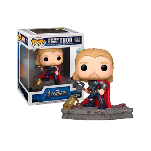 FUNKO POP DELUXE: AVENGERS - THOR (ASSEMBLE) 6" #587