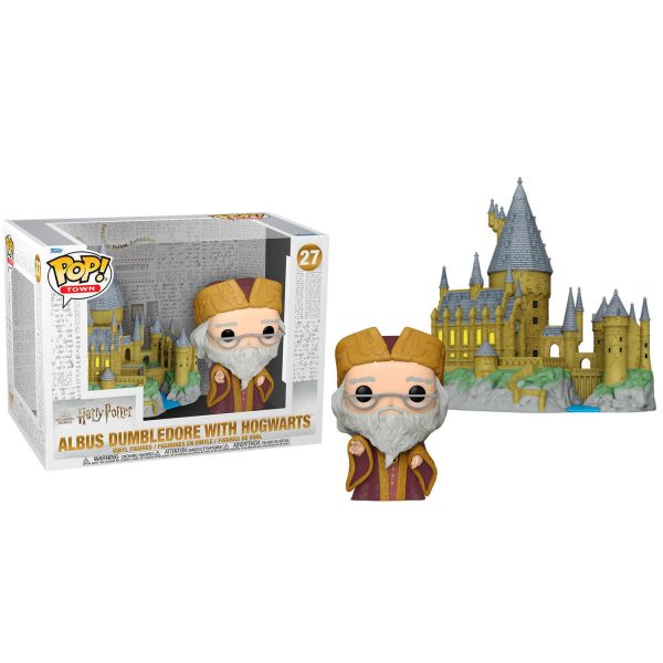 FUNKO POP : HARRY POTTER- DUMBLEDORE WITH HOGWARTS #27