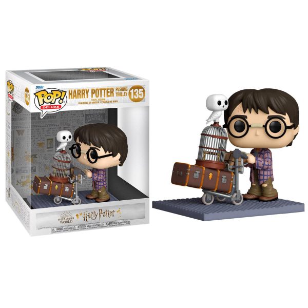 FUNKO POP : HARRY POTTER - HARRY PUSHING TROLLEY #135