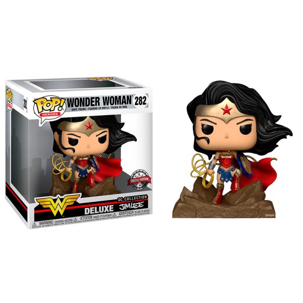 FUNKO POP DELUXE DC – WONDER WOMAN (JIM LEE) #282