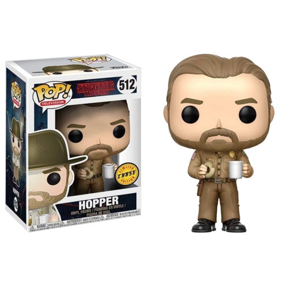 FUNKO POP STRANGER THINGS - HOPPER CHASE #512