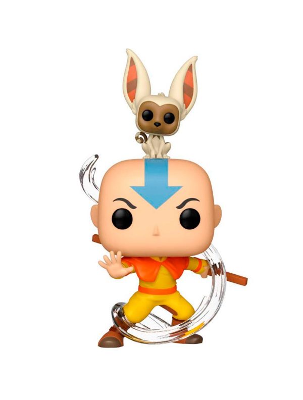FUNKO POP: AVATAR- AANG W/ MOMO #534 - Imagen 2
