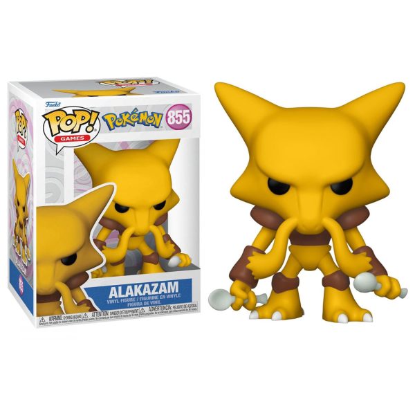 FUNKO POP: POKEMON - ALAKAZAM #855