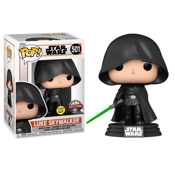 FUNKO POP: STAR WARS MANDALORIAN- LUKE SKYWALKER(GW) #501