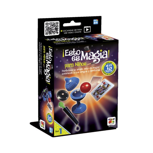 JUEGO ESTO ES MAGIA SET 1, 15 TRUCOS
