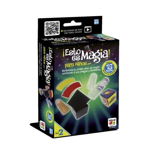 JUEGO ESTO ES MAGIA SET 2, 15 TRUCOS