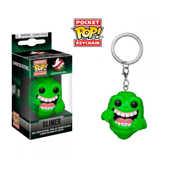 POP KEYCHAIN GHOST BUSTERS - SLIMER